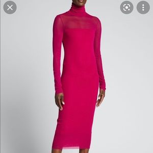 Fuzzi Illusion Midi Dress